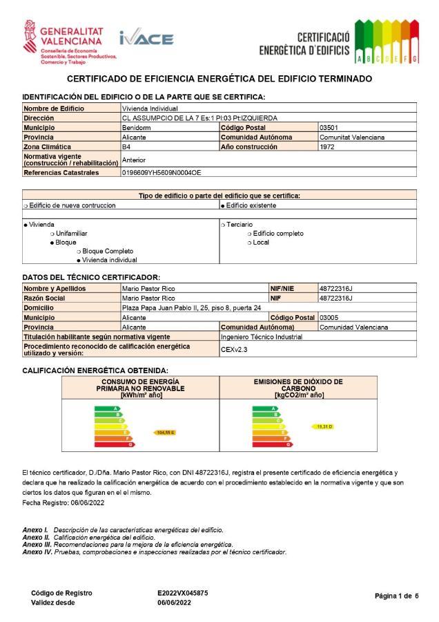 Apartamentos Casa May 2 - Centro Benidorm- Solo Mayores De 30 Anos Y Familias 外观 照片